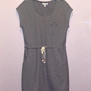 Black/White Striped Maurices Dress